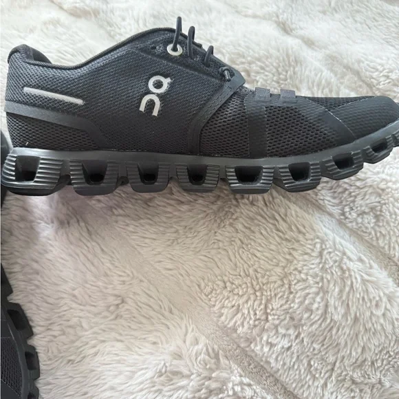 On Running Women's Charcoal Sneakers - Picture 2 of 5